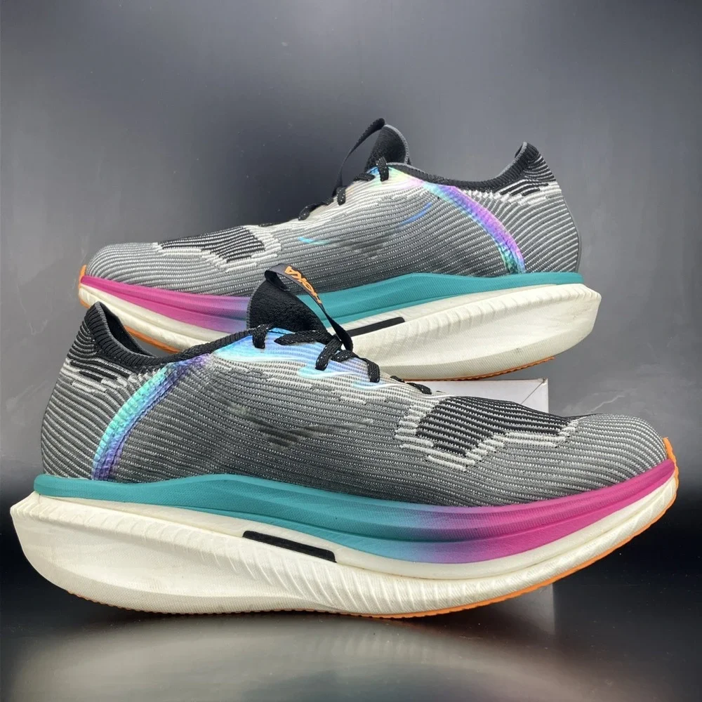 Hoka One One Cielo X1 - Men's Size 11.5 'Black Electric Aqua' (1147910 BCQ)